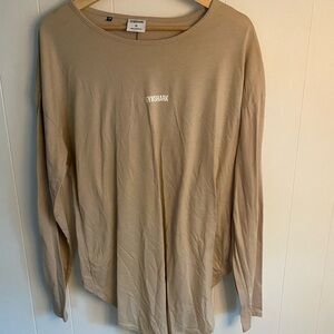 Gymshark Beige Long sleeve